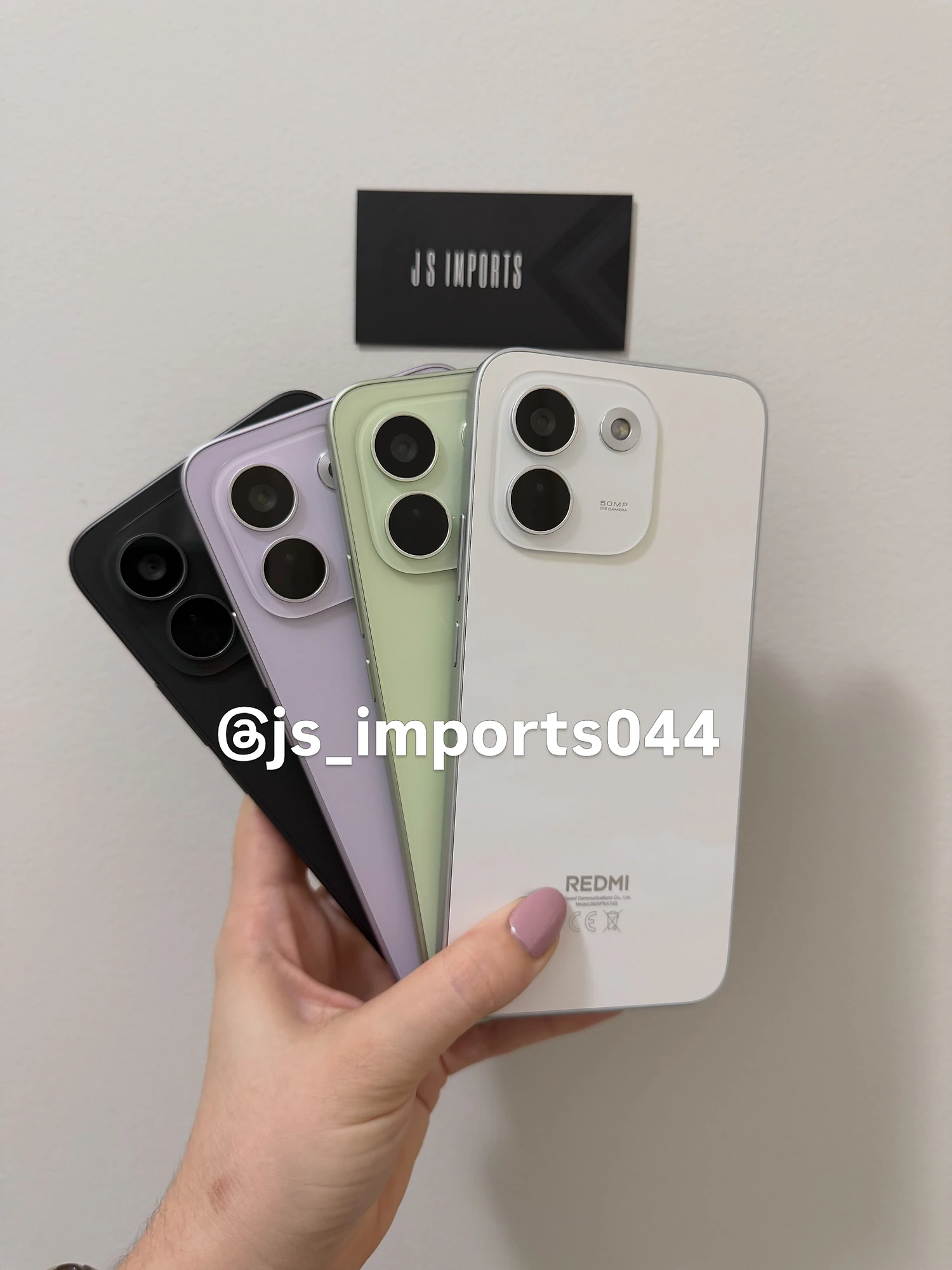 Redmi Note 17 Pro Max 5G, na foto da JS Imports